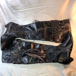 Naughty Monkey Over The Knee Boots size 8.5